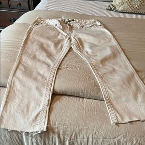 Women's Cream Jeans